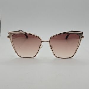 Diff Eyewear Pink Cat-Eye Sunglasses